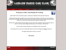 Tablet Screenshot of ludlowradiocarclub.co.uk
